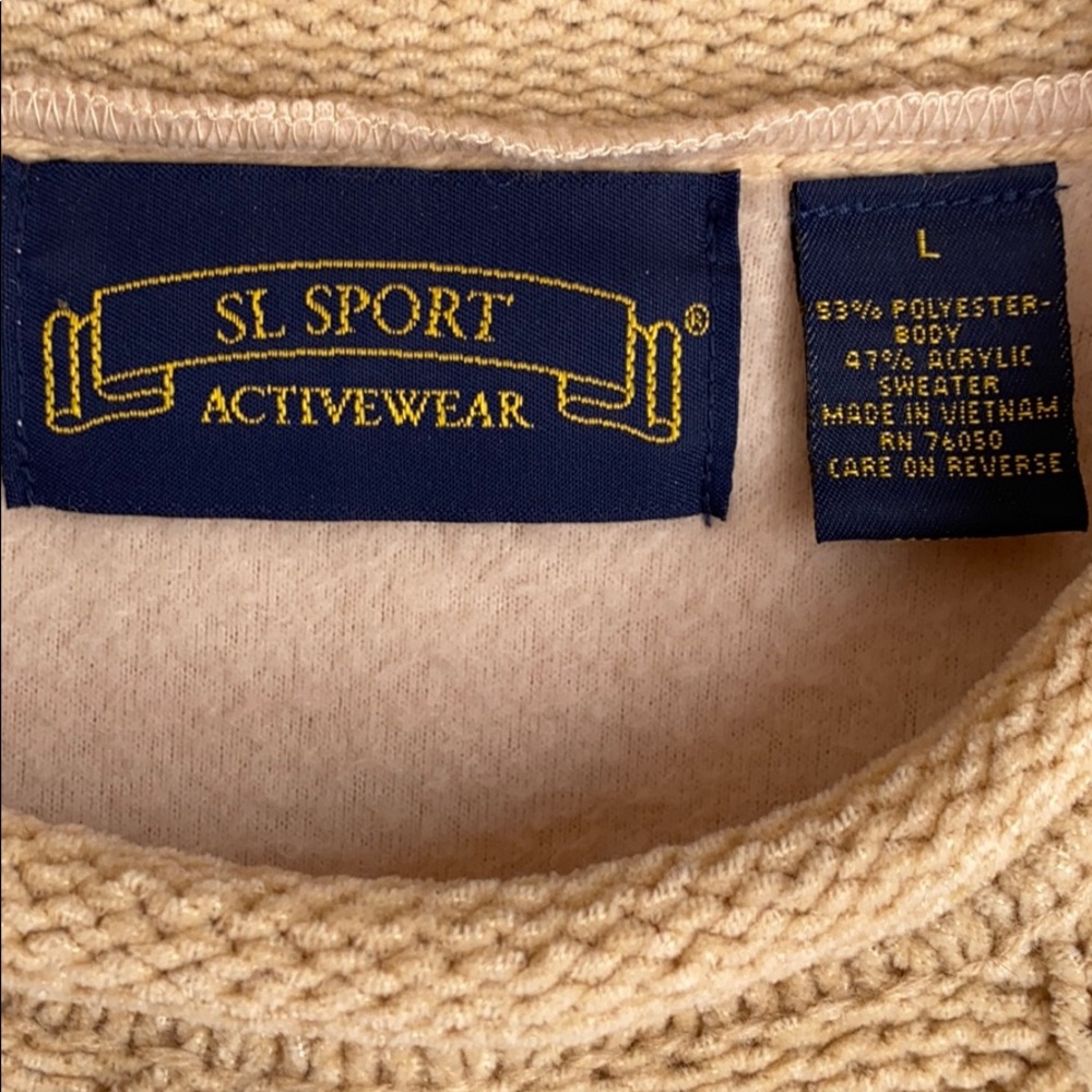 SL Sport Activewear Pullover -Size Large - Picture 2 of 7
